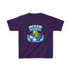 Kids Ocean T-Shirt — 'Ocean Rider' Turtle & Shark Surf Graphic Tee