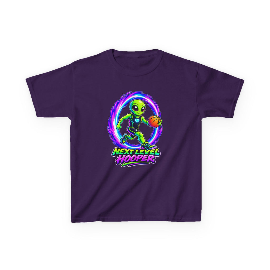 Kidxtr™ Kids Basketball T-Shirt — 'Next Level Hooper' Graphic Tee