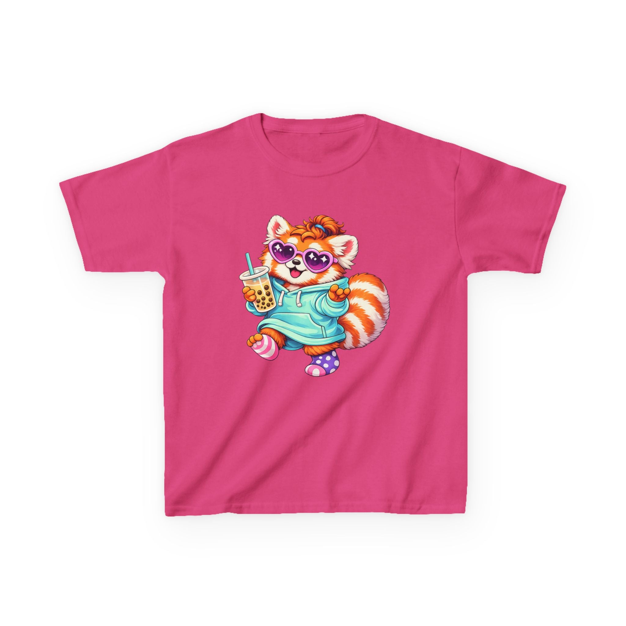 Kids Raccoon T-Shirt – Boba Graphic Tee