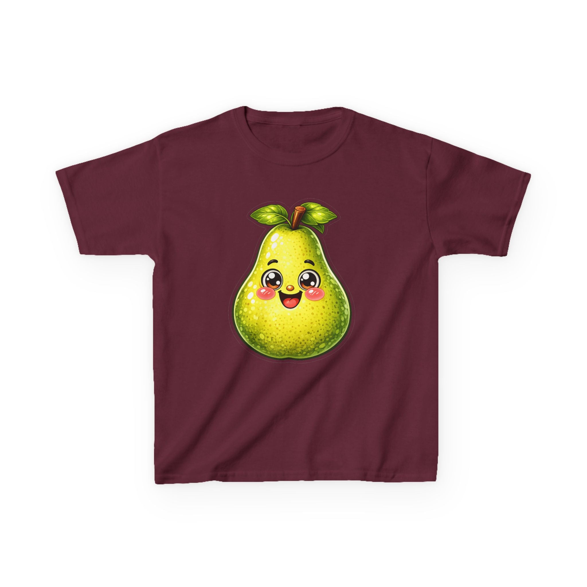 Kids Pear T-Shirt — 'So Pear-fect' Cute Smiling Pear Fruit Graphic Tee