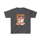 Kidxtr™ Kids Bear & Bunny T-Shirt — 'Cuddle Buddies' Cute Animal Graphic Tee