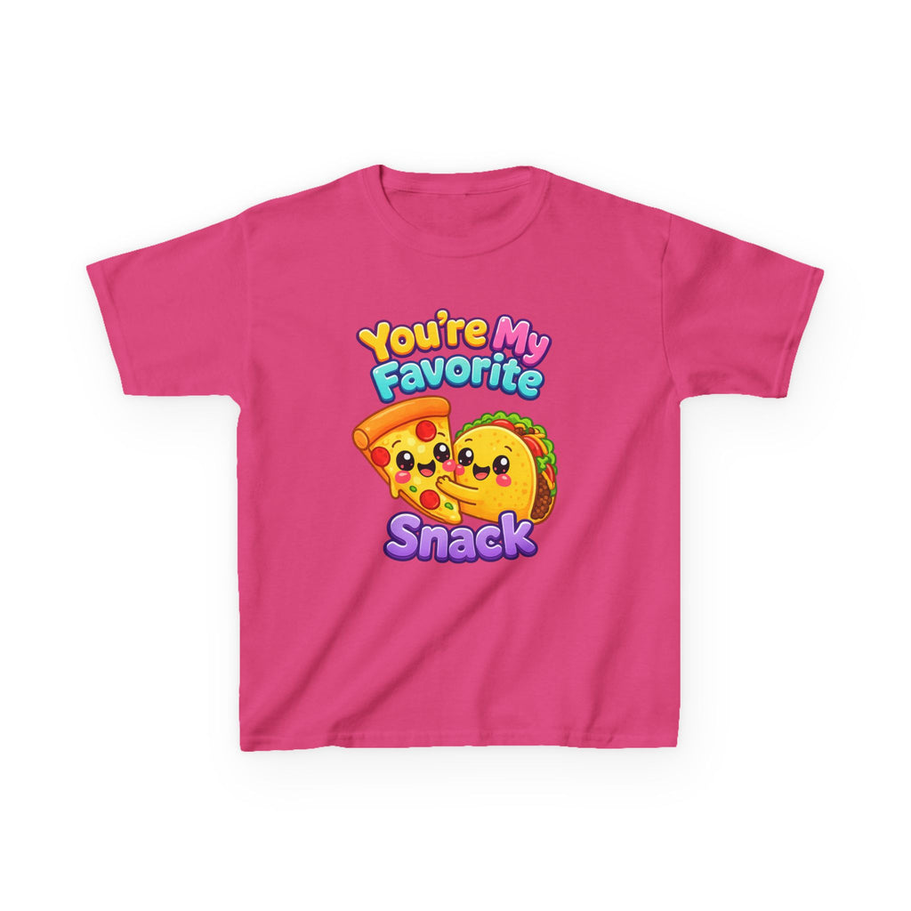 Kids Food T-Shirt – Pizza & Taco Graphic Tee