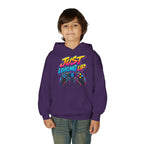 Kidxtr™ Kids Gamer Hoodie — 'Just Level Up' Gamer Graphic Sweatshirt