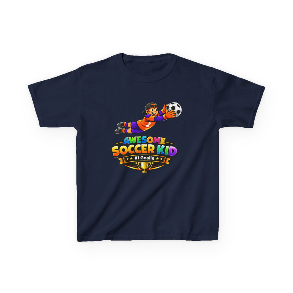 Kids Soccer Goalie T-Shirt – Last Line of Defense Graphic Tee