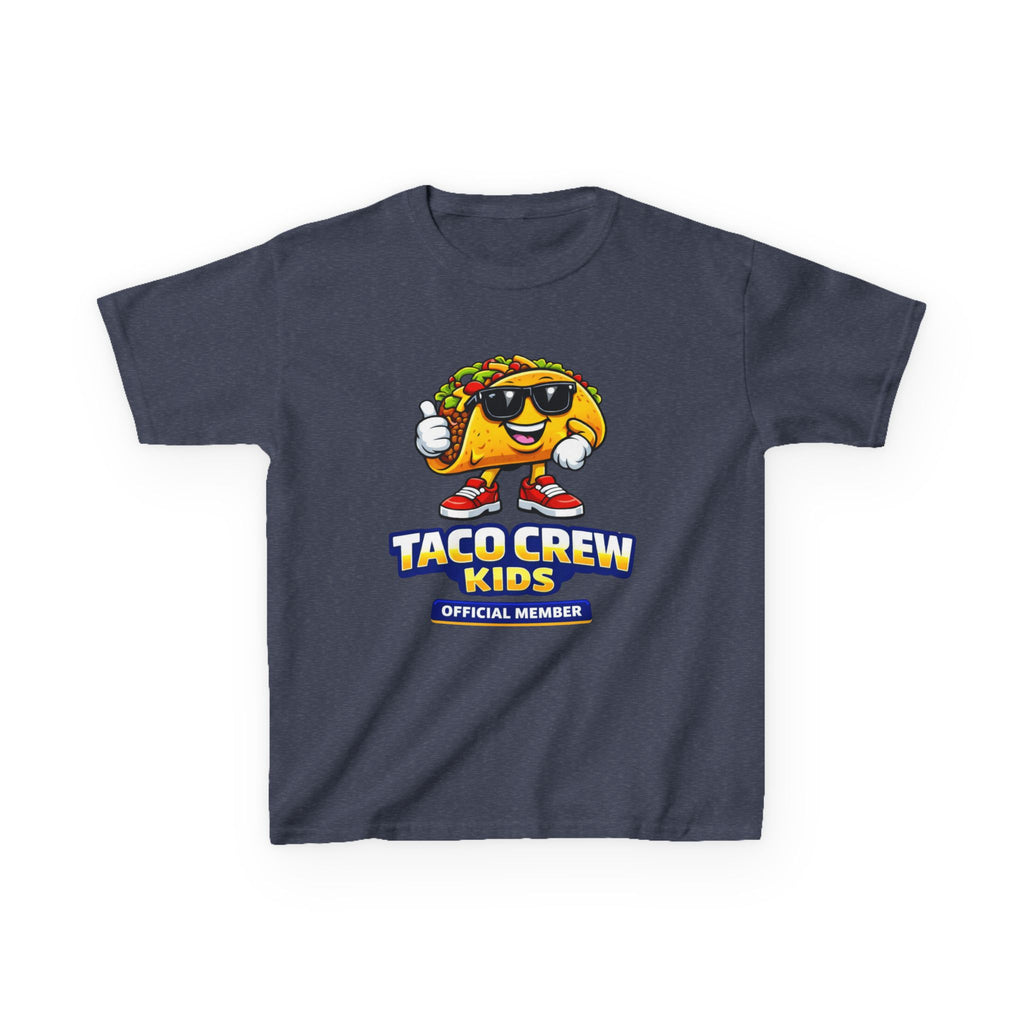 Kids Football T-Shirt — 'Taco Power' Football Hero Graphic Tee