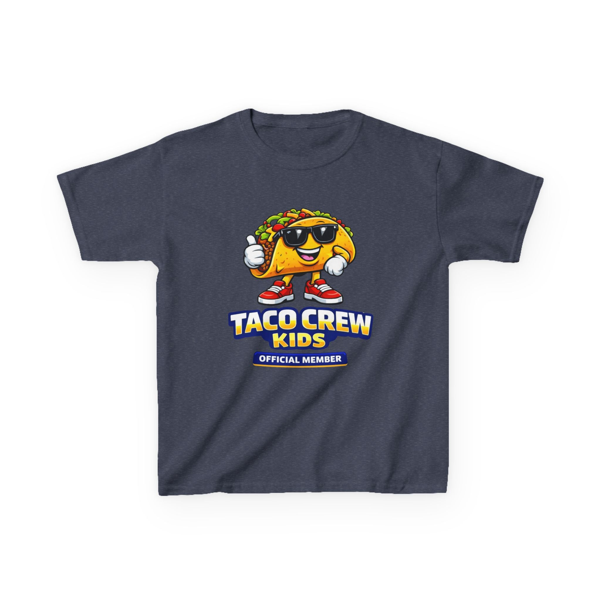 Kids Football T-Shirt — 'Taco Power' Football Hero Graphic Tee