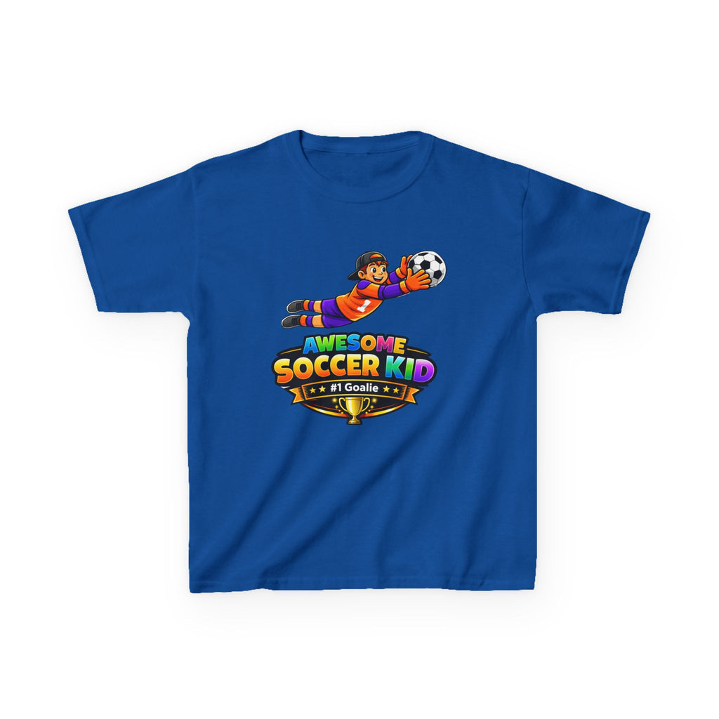 Kids Soccer Goalie T-Shirt – Last Line of Defense Graphic Tee