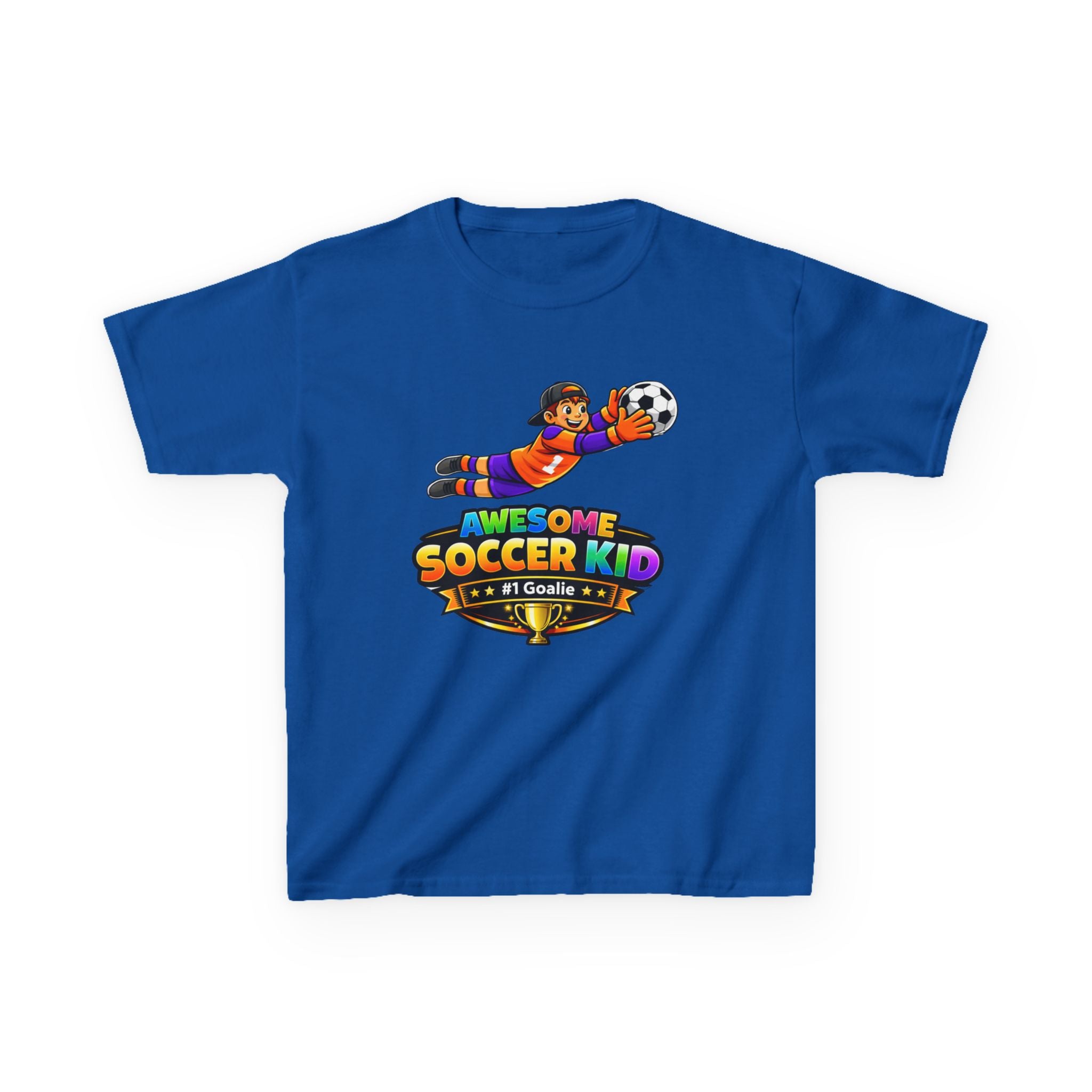 Kids Soccer Goalie T-Shirt – Last Line of Defense Graphic Tee