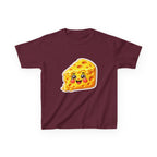 Kids Food T-Shirt — 'Say Cheese' Cute Smiling Cheese Cartoon Graphic Tee