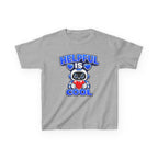 Kids Robot T-Shirt — 'Helpful Is Cool' Heart Graphic Tee