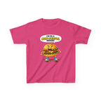 Kids Burger T-Shirt — 'Bun-derful Mood' Skateboard Graphic Tee