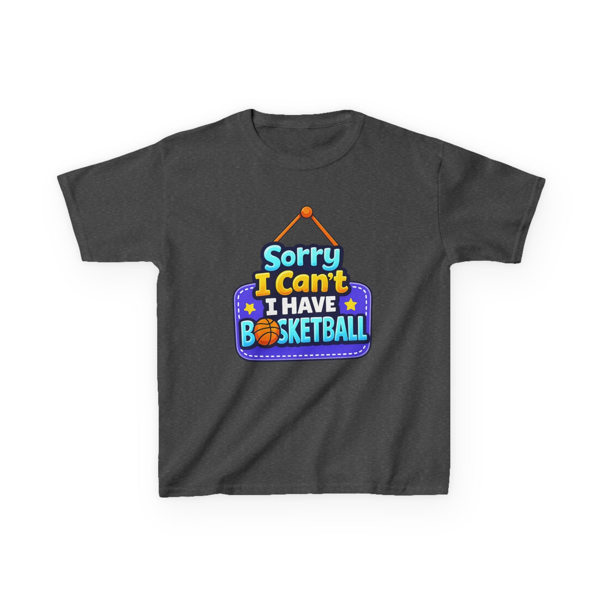 Sorry I Can't I Have Basketball - Kids T Shirt