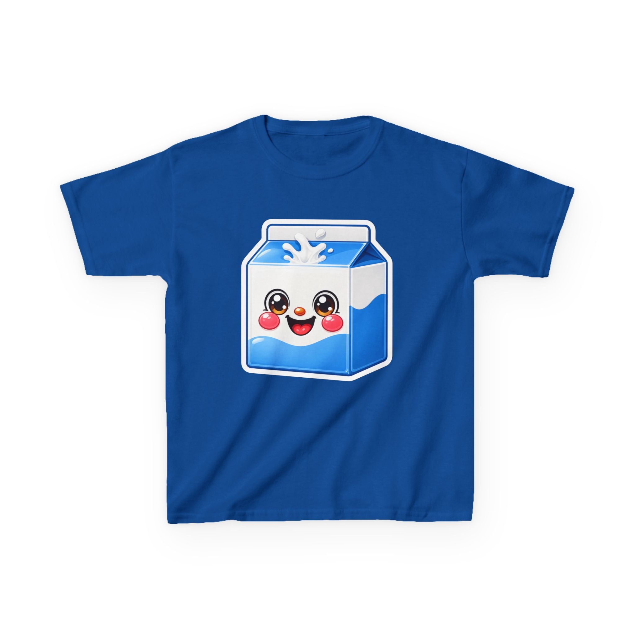 Kids Milk Carton T-Shirt — 'Got Milk?' Cute Kawaii Smiling Milk Carton Graphic Tee