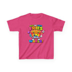 Kids Fries T-Shirt — 'Out of This Fries World!' Colorful Cartoon Fries Graphic Tee
