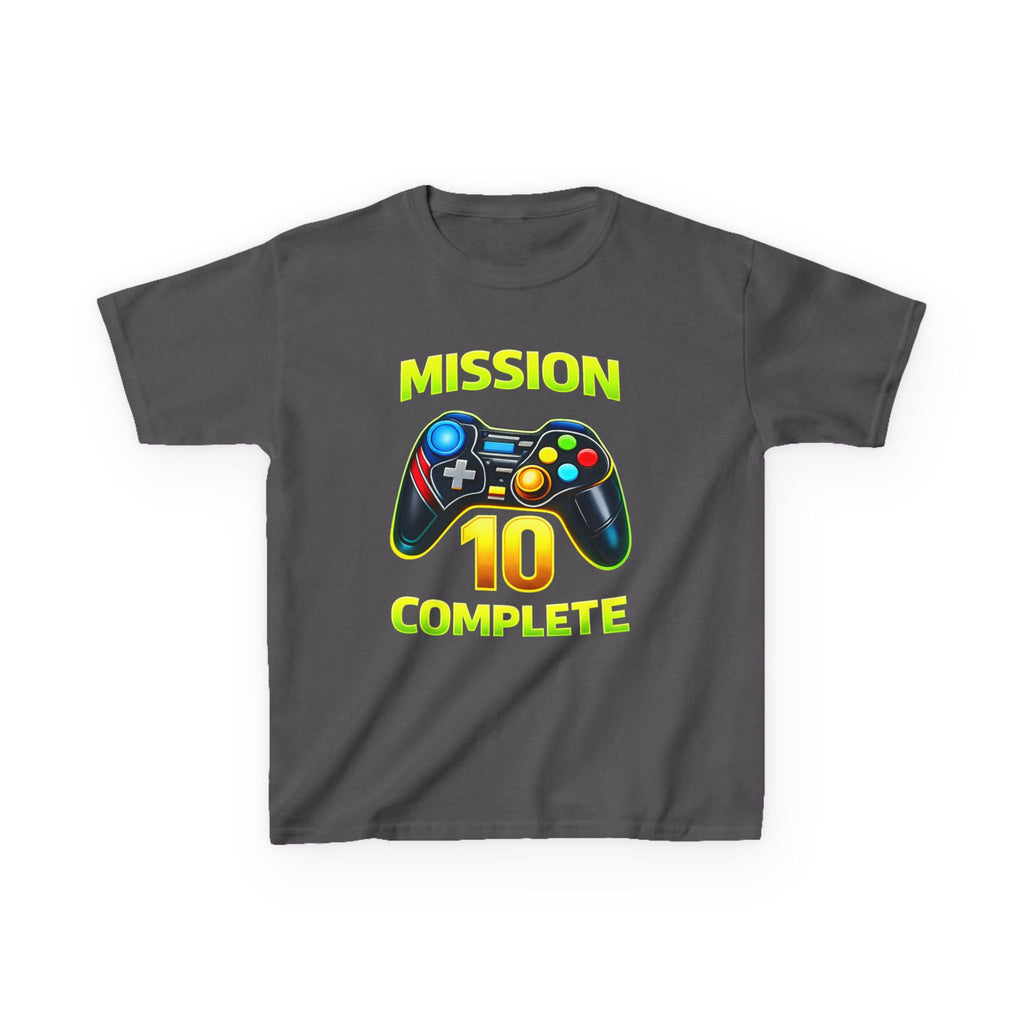 Kids Gamer T-Shirt – Mission Complete Graphic Tee