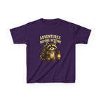 Kids Raccoon T-Shirt — 'Adventures Before Bedtime' Lantern Graphic Tee