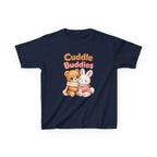 Kids Animal T-Shirt – Cuddle Buddies Bear & Bunny Graphic Tee