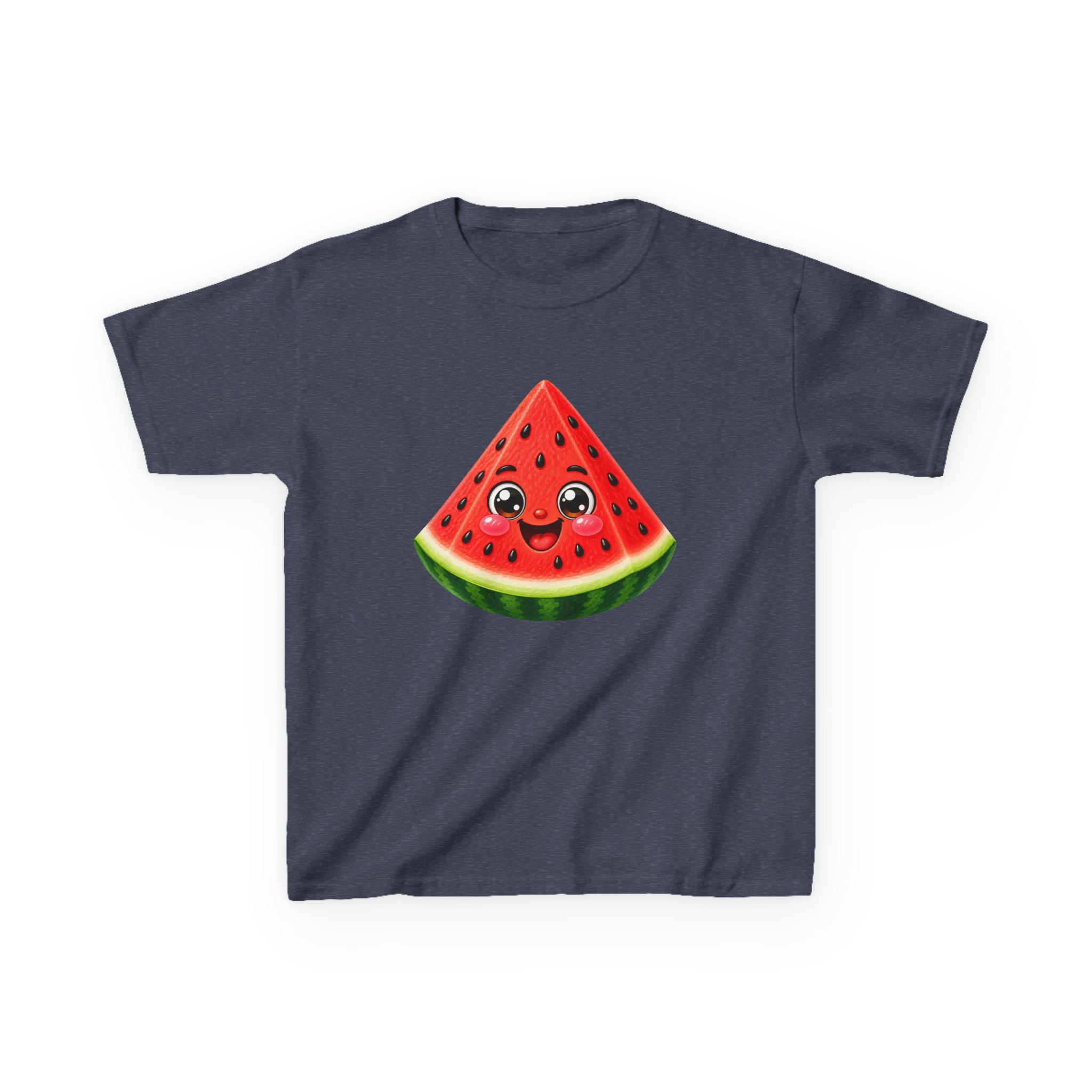 Kids Watermelon T-Shirt — 'One in a Melon' Cute Watermelon Slice Graphic Tee