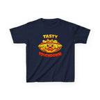 Kids Food T-Shirt – Football Pizza Graphic Tee