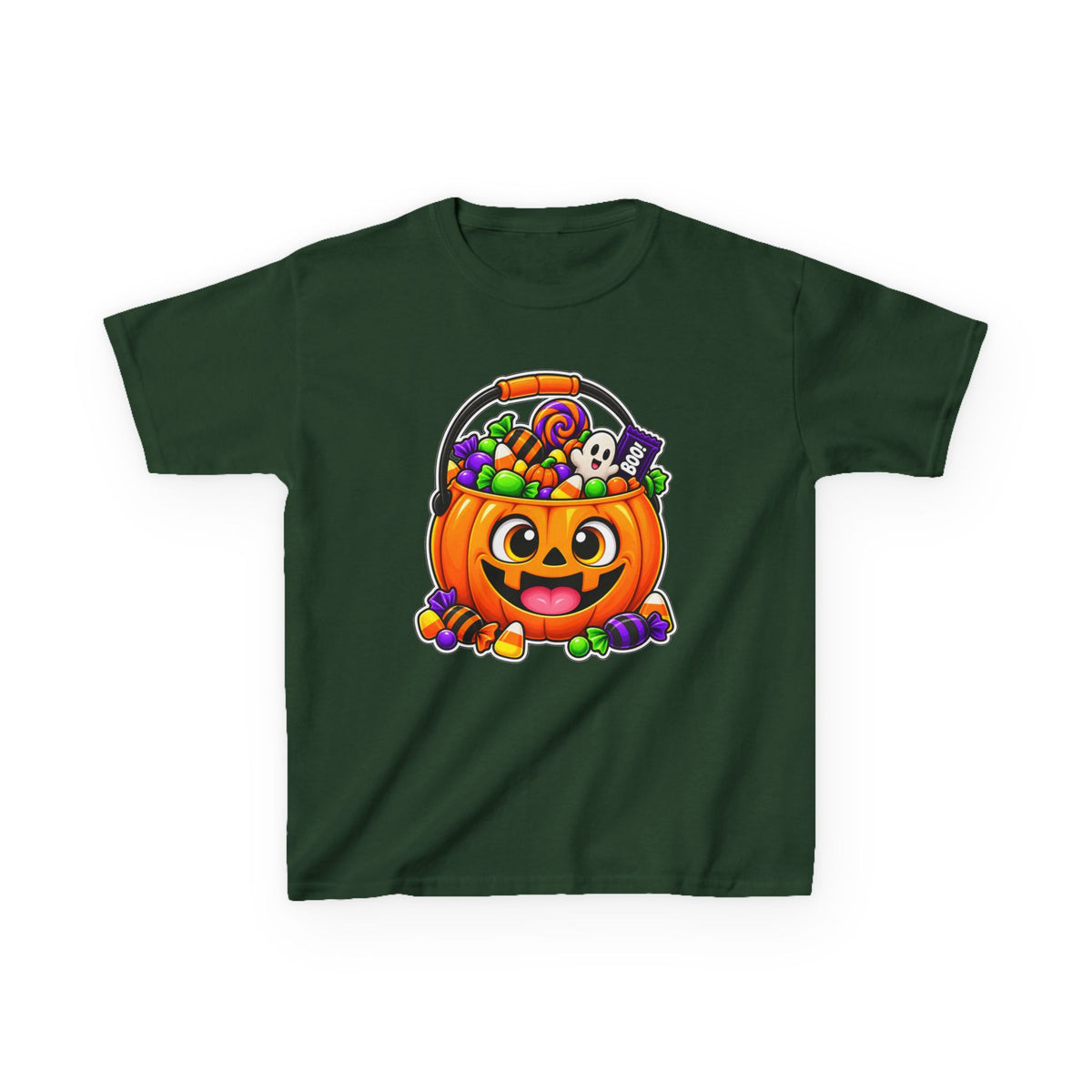 Kidxtr™ Kids Pumpkin T-Shirt — 'Spooky Season' Halloween Graphic Tee