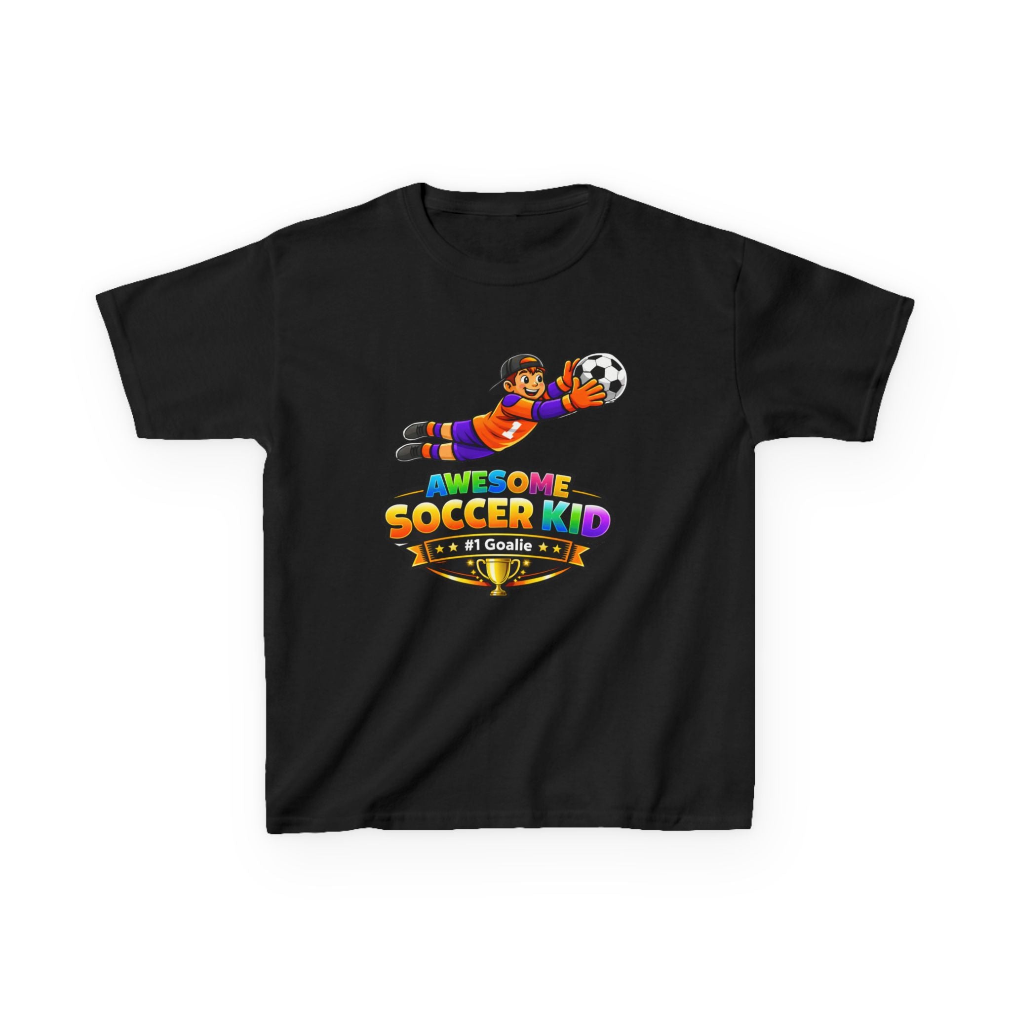 Kids Soccer Goalie T-Shirt – Last Line of Defense Graphic Tee