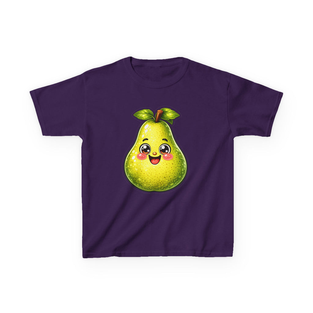 Kids Pear T-Shirt — 'So Pear-fect' Cute Smiling Pear Fruit Graphic Tee