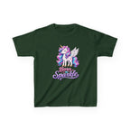 Kids Unicorn T-Shirt – Born to Sparkle Graphic Tee