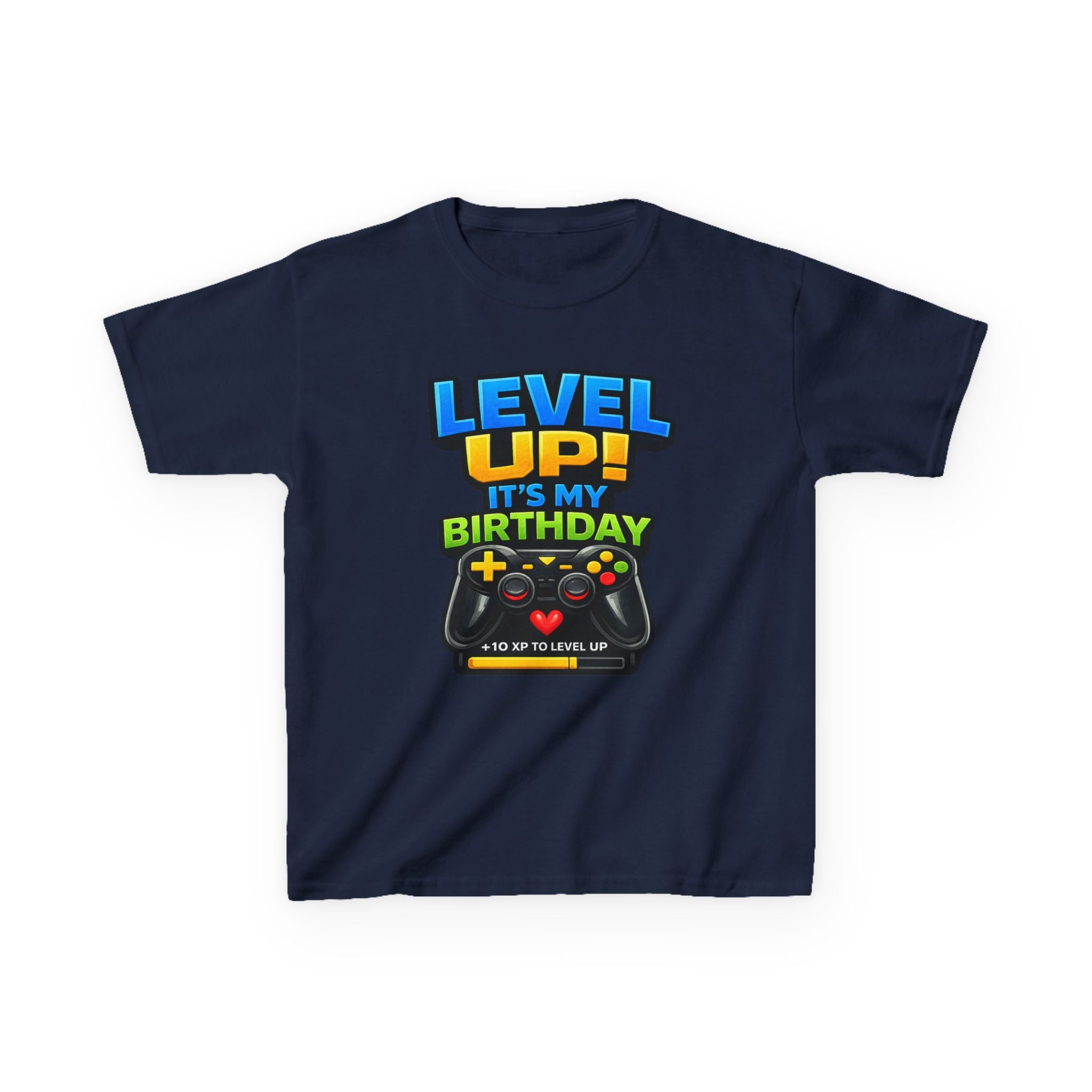 Kids "Level Up! It's My Birthday" Gaming Tee