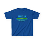Kids Gaming T-Shirt — 'Level 3 Awesomeness Loading' Birthday Graphic Tee