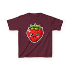 Kids Strawberry T-Shirt — 'So Sweet' Kawaii Fruit Graphic Tee