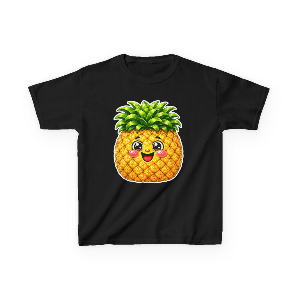 Kids Pineapple T-Shirt — 'So Sweet' Cute Pineapple Face Fruit Graphic Tee