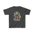 Kids Skateboard T-Shirt — 'Little Explorer' Skateboarding Puppy Graphic Tee