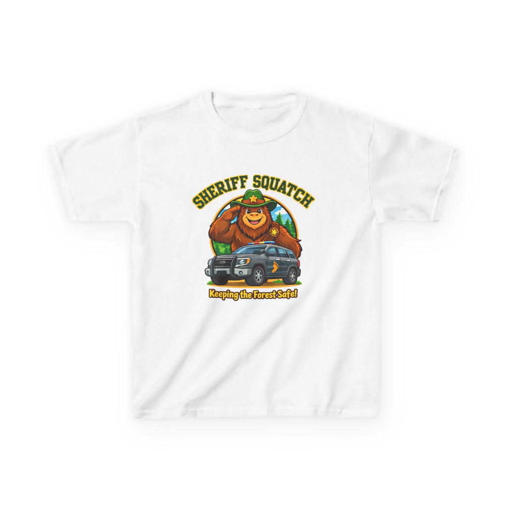 Kids Bigfoot T-Shirt – Sheriff Squatch Graphic Tee