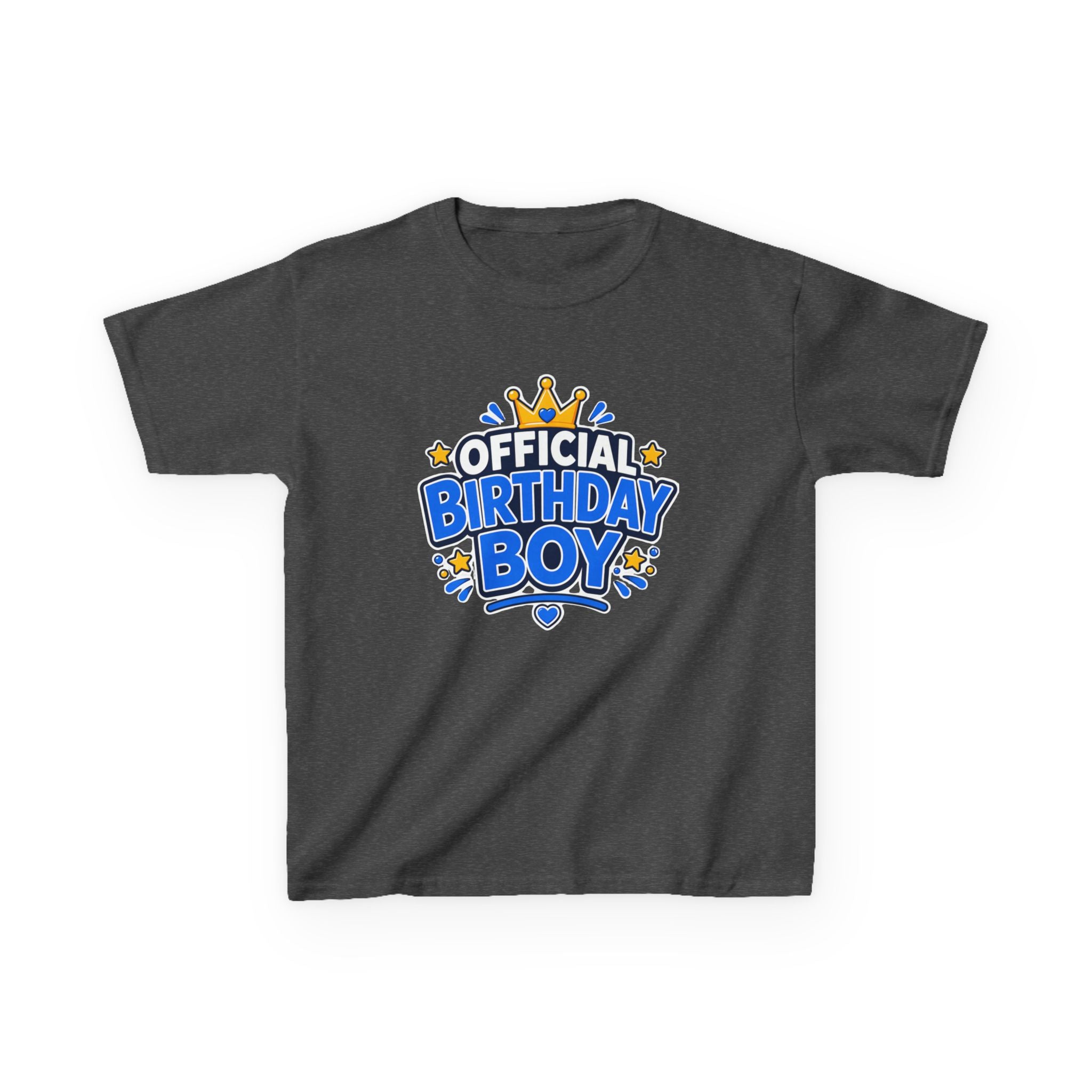Kids Birthday T-Shirt – Official Birthday Boy Graphic Tee