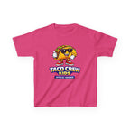 Kids T-Shirt — 'Taco Crew Kids: Official Member' Cute Taco Graphic Tee