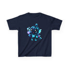 Kids Ocean T-Shirt — 'Bubble Monster' Cute Glowing Sea Creature Graphic Tee