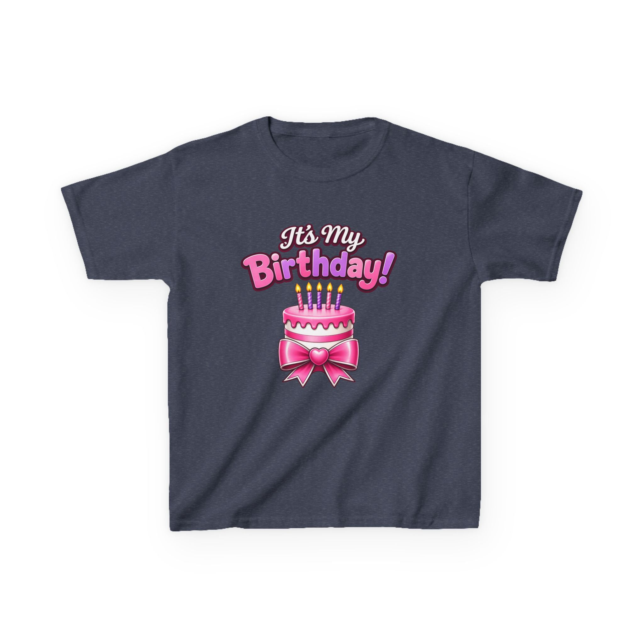 Kids Birthday T-Shirt – Girl Birthday Graphic Tee