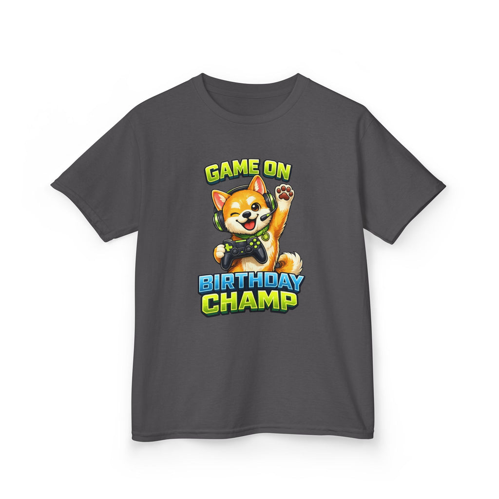 Kids Birthday Gamer T-Shirt – Game On Graphic Tee