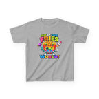 Kids Fries T-Shirt — 'Out of This Fries World!' Colorful Cartoon Fries Graphic Tee