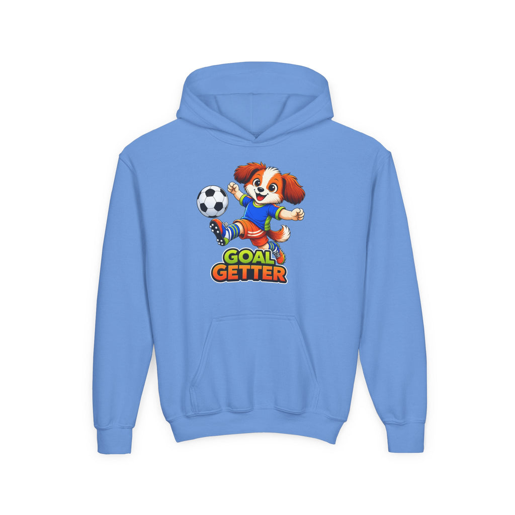 Kidxtr™ Kids Soccer Hoodie — 'Goal Getter' Champion Graphic Hoodie