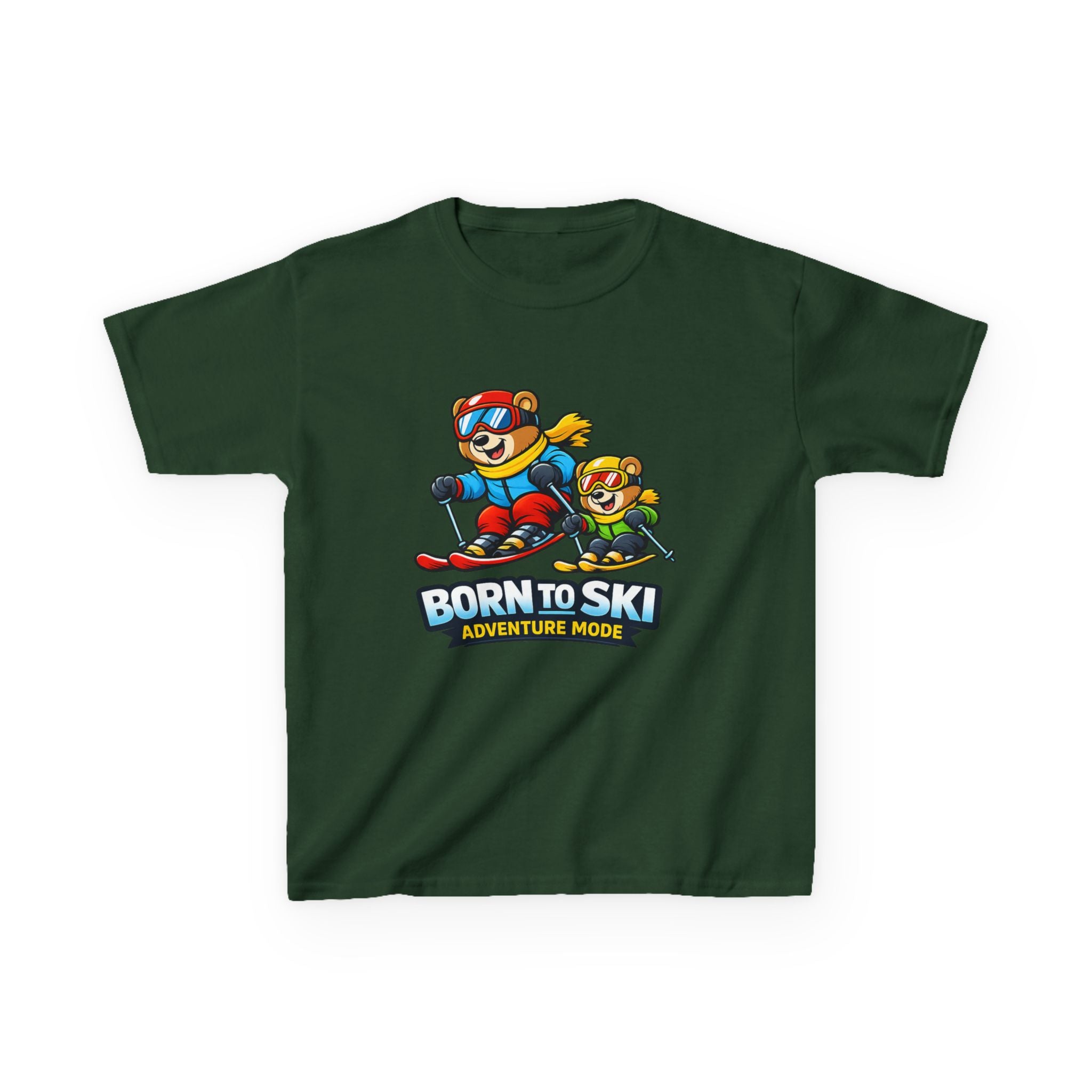 Born to Ski - Kids T Shirt