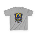 Kids Grade 5 T-Shirt — 'G5 Squad' First Day Ready Back-to-School Graphic Tee