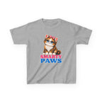 Smarty Paws Kids T-Shirt — Cute Kitten Graphic Tee for Children