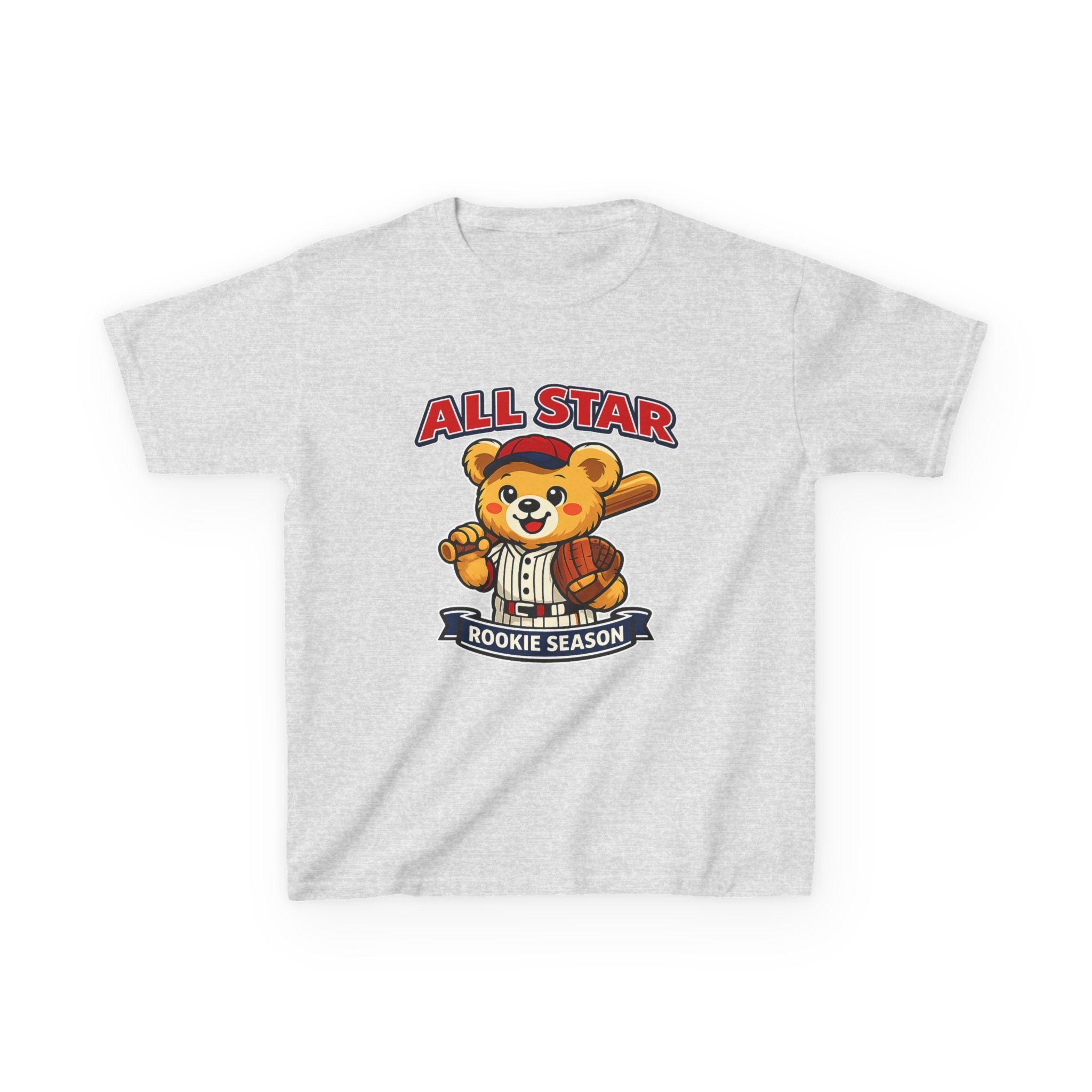 Bear Baseball - Kids T Shirt
