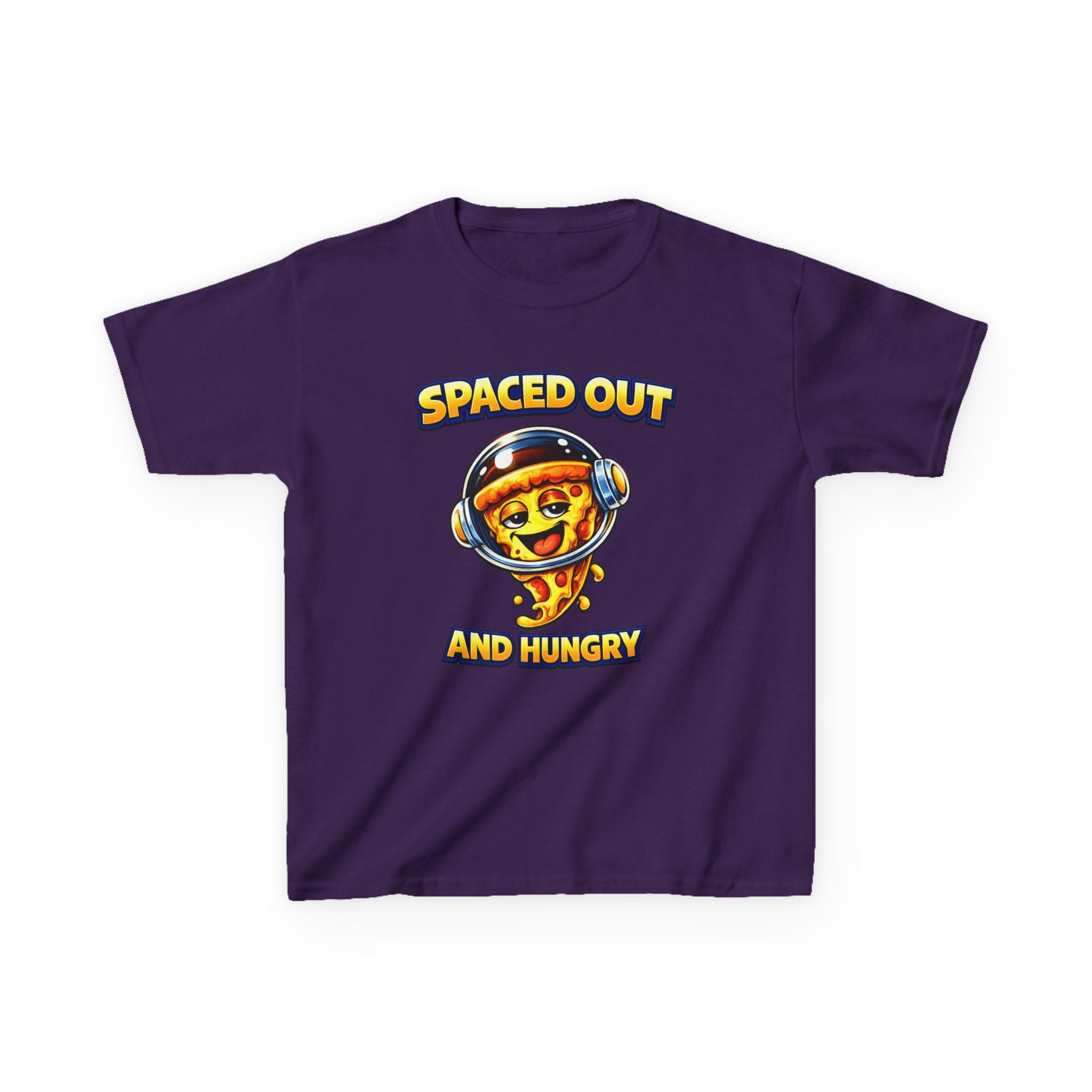 Kids Space T-Shirt – Astronaut Pizza Graphic Tee