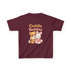 Kids Animal T-Shirt – Cuddle Buddies Bear & Bunny Graphic Tee