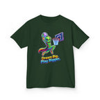 Kids Alien T-Shirt — 'Dream Big, Play Bigger' Basketball Graphic Tee