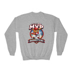 Kidxtr™ Kids MVP Crewneck Sweatshirt — 'MVP Energy' Bold Graphic Youth Sweatshirt