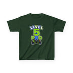 Kids Birthday Gaming T-Shirt — 'Level 5 Pro' Gamer Graphic Tee