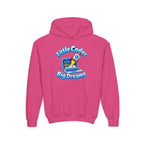 Kidxtr™ Kids Coder Hoodie — 'Little Coder, Big Dreams' Graphic Hoodie